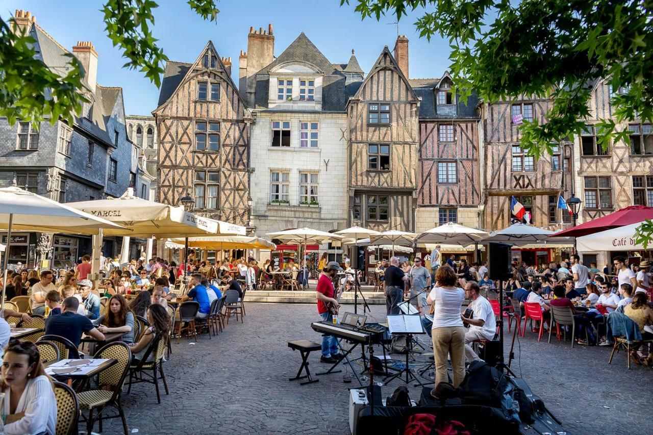 Charmant Logement Avec Parking#Tours Les Halles Zewnętrze zdjęcie